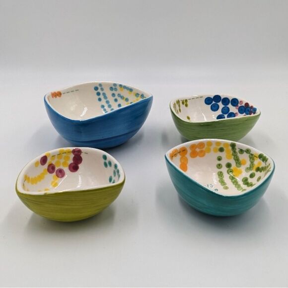 Anthropologie Painted Rainbow Colorful Dots
Measuring Cups - Picture 3 of 5